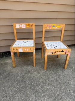 Ilea Toddler Kids Chair 2-Pc Set