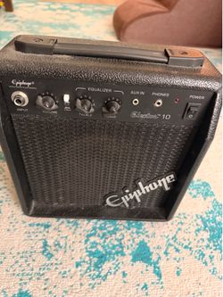 Epiphone electric guita w/ amplifier