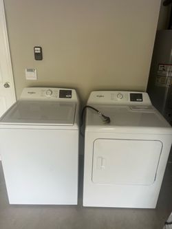 Washer and dryer