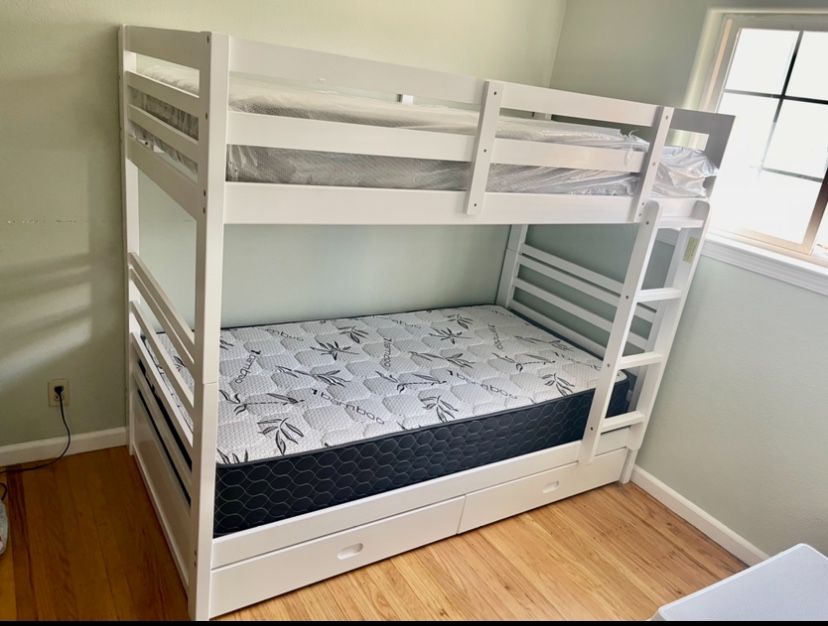 Twin Size Nice Mattress. Bamboo Top.