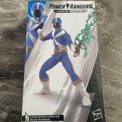 Power Rangers Lightning Collection Lightspeed Rescue Blue Ranger 6" Figure