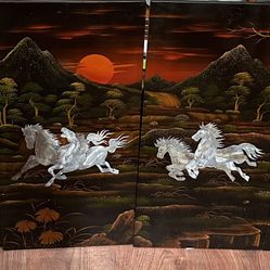 traditional lacquer painting