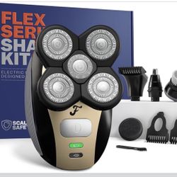 Head Shaver And Body Hair Shaver, Freebird Flex Series, Electric Shaver, Trimmer, Rotary Blades