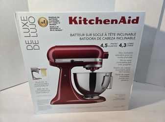 KitchenAid Deluxe 4.5 Quart Tilt-Head Stand Mixer - Empire Red (BRAND NEW)