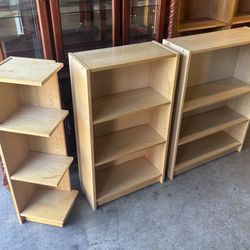 Three Bookshelves / Bookcase 