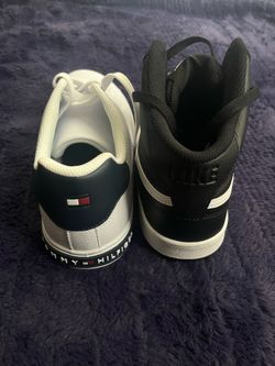 2 Pair Shoe Bundle - Nike High Tops & Tommy Hilfiger Low Tops