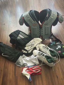 Football gear price in description