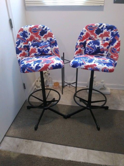 Buffalo Bills Bar Chairs And Pillows