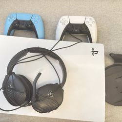 Ps5 2 Controllers Headset