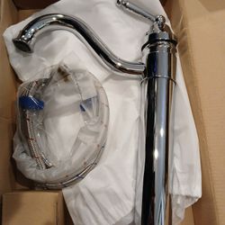 FLG, CHROME, BATH. VESSEL FAUCET