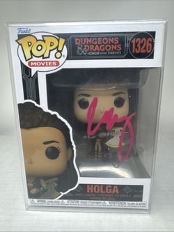 Michelle Rodriguez Signed Holga Funko 1326 Dungeons and Dragons PSA COA  Capture a piece of cinematic history with this authentic Michelle Rodriguez