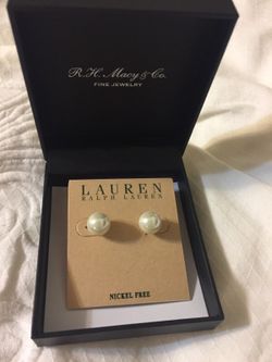 Ralph Lauren earrings