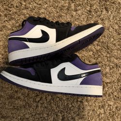 Jordan 1 Low court Purple
