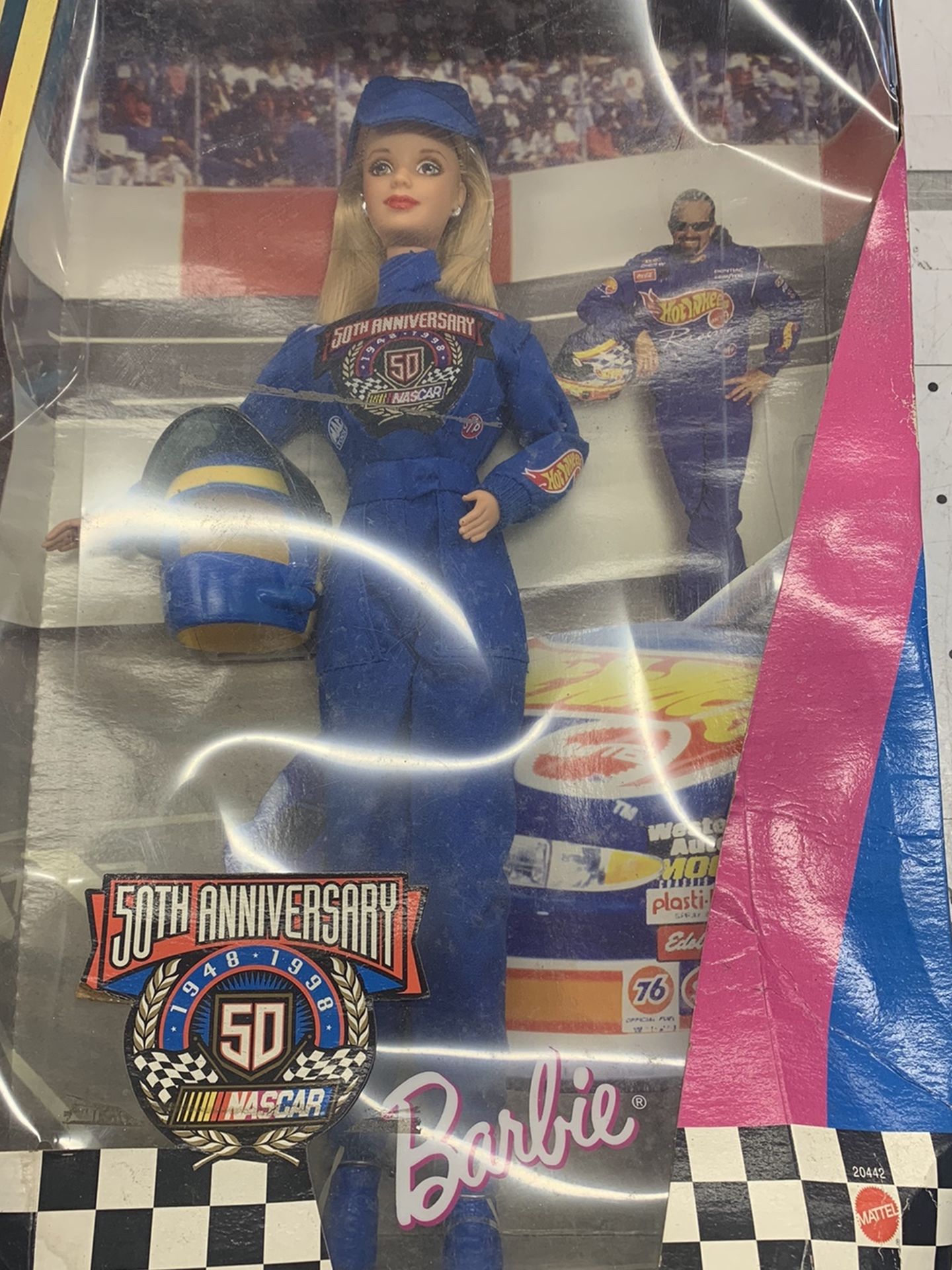 NASCAR Barbie 50th anniversary