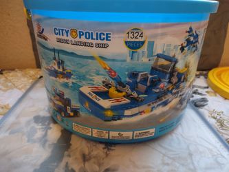 1324pcs Military Landing Craft Building Blocks , Exercise N Play... 