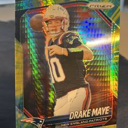 Drake Maye 2025 Prizm /200 Green Prizm Patriots 🔥 SP