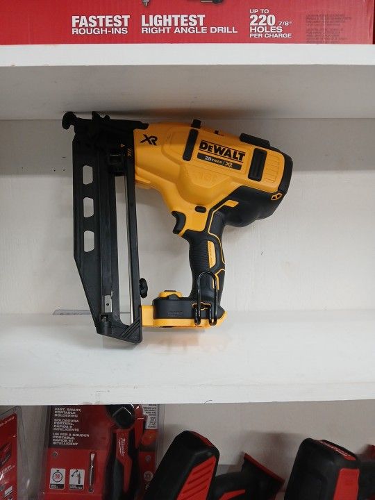 Dewalt New 20V Brushless XR 16 GA Pin Nailer 
