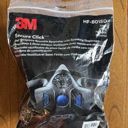 3M Respirator Secure Click