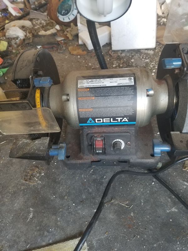 Delta 8in Bench Grinder Variable Speed for Sale in Wichita, KS OfferUp