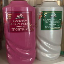 Milk, Bath & body Works body wash