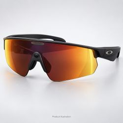 Oakley Meta Vanguard Smart Glasses — Black / Prizm Transitions Ember