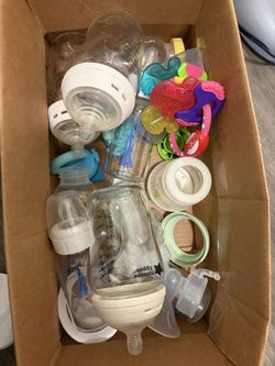 Baby feeding bottles And Toys