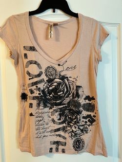 Rose Love T- Shirt by Eyeshadow - Medium