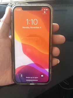 Like New iPhone X 256gb Verizon unlocked still with 2 more months Apple care