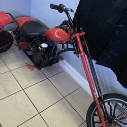 Mini Chopper 196 Cc With Header