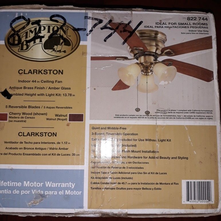 Hampton Clarkson Ceiling Fan