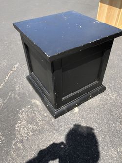 End Table With Storage