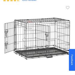 30 inch metal dog crate