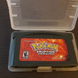 Pokemon Eruption GBA
