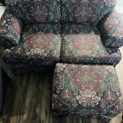 Vintage Colorful Sofa 