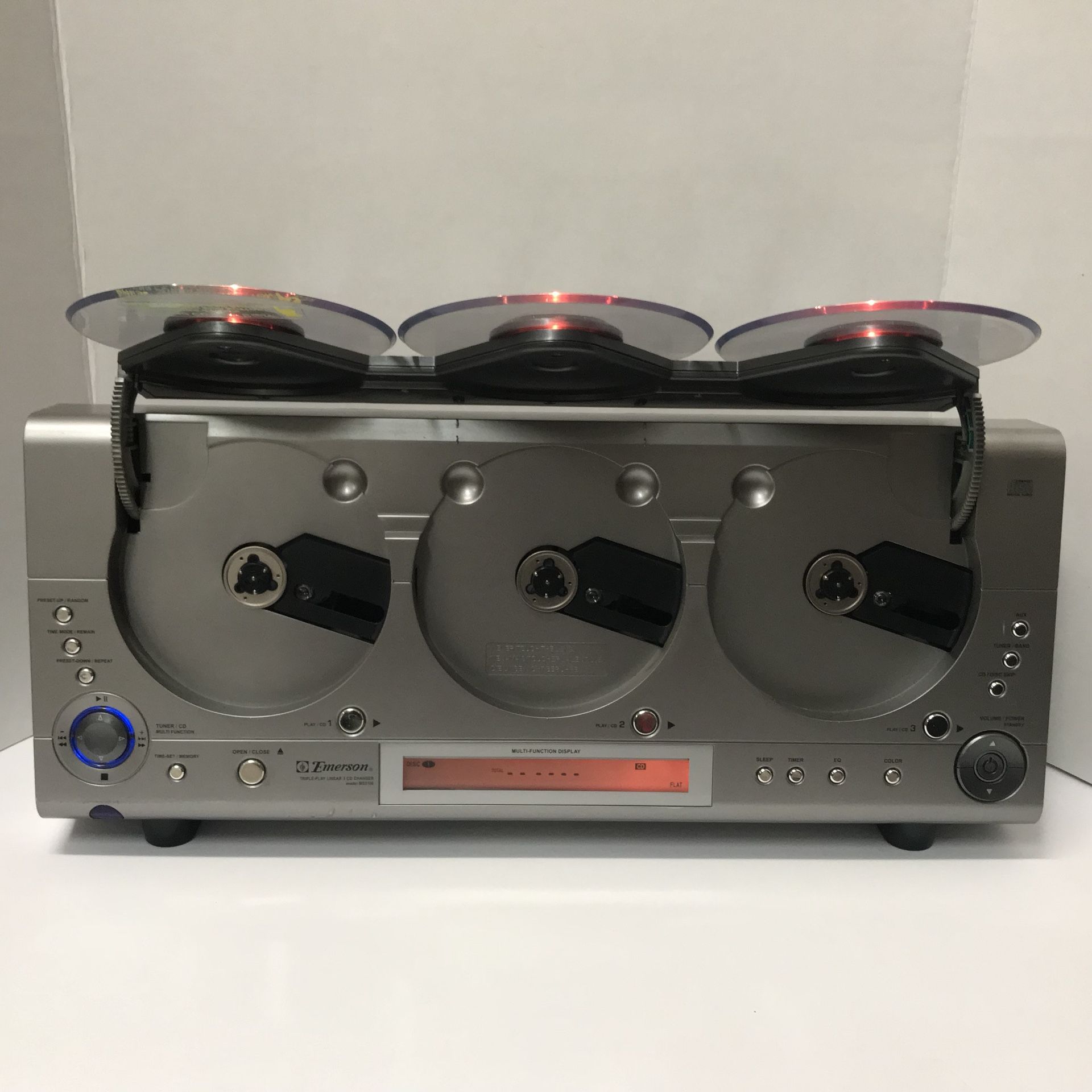 Emerson MS3105 Triple Play Linear 3 CD Changer
