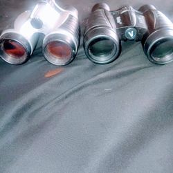 2 Binoculars One Is Emerson And One Is Vivtar