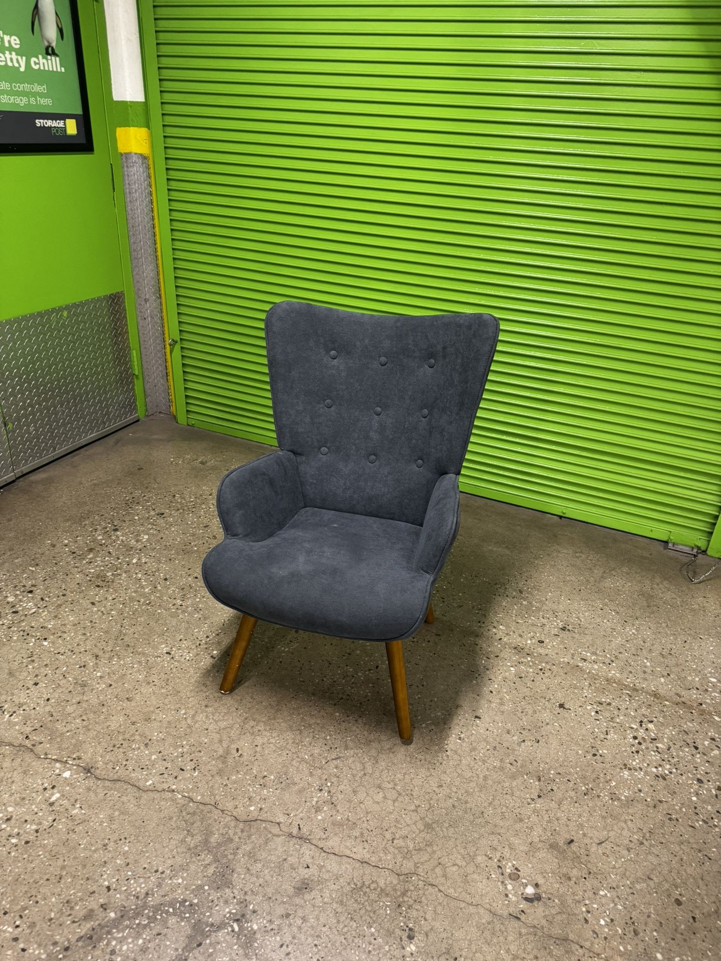 Dark Blue Single Chair