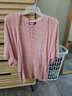 Pink Cardigan