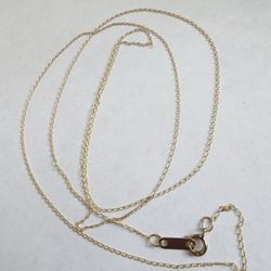 10K Gold 20” Chain