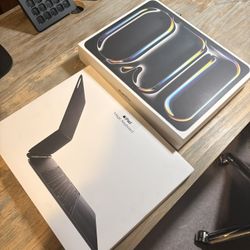 M4 13” iPad Pro And Keyboard 