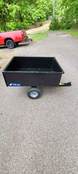 10 cu ft Steel dump cart.