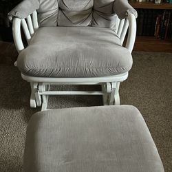 Glider And Ottoman