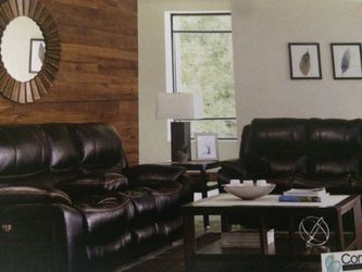 New Reclining sofa love seat