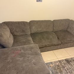 Free Modular Grey Couch 