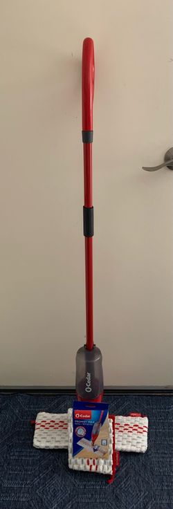 O-Cedar Spray Mop with Microfiber Refill, Price for Both