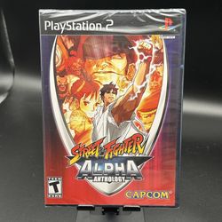 NEW Sealed Street Fighter Alpha anthology PS2