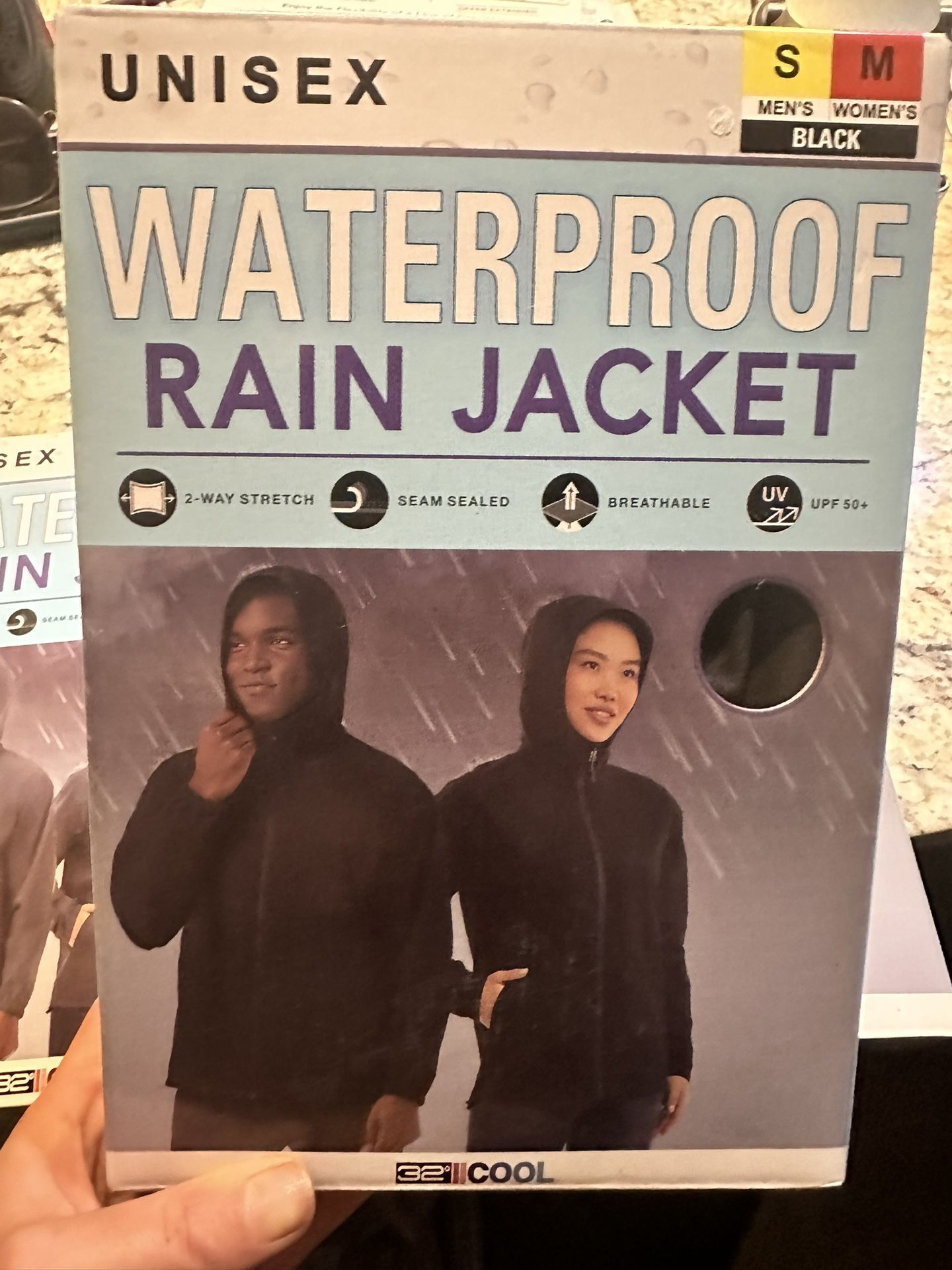 Set Of 3 Waterproof Rain Jacket