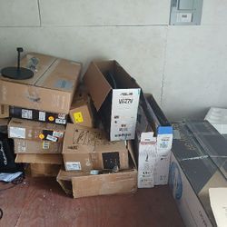 Variety Of Monitors That Are For Parts Or Repair 