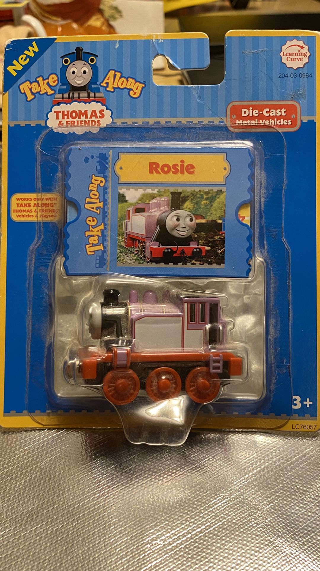 Thomas & Friends Train Rosie Take Along Die Cast Metal 2006 Sealed RARE