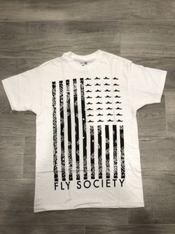 Fly Society Bandana Tee Size Medium